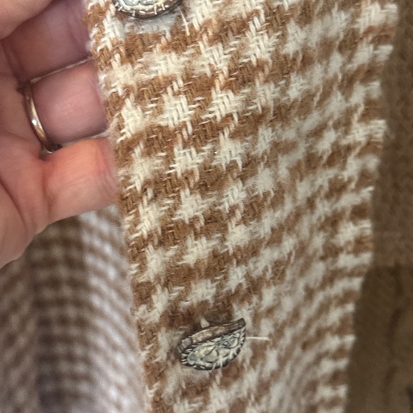 POL herringbone/sweater Shacket - Picture 2 of 2